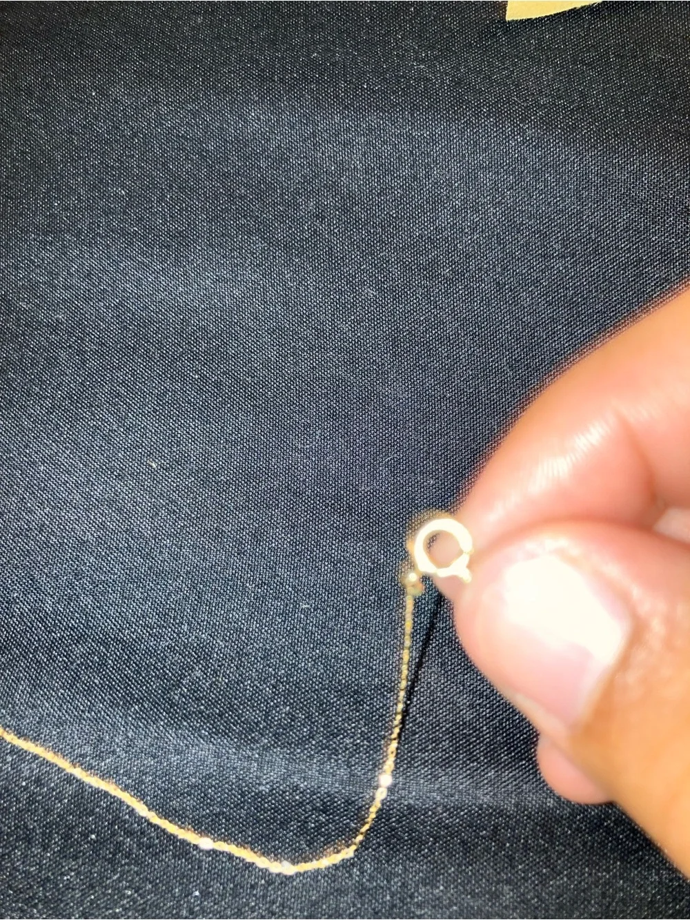 10K Gold Flower Anklet